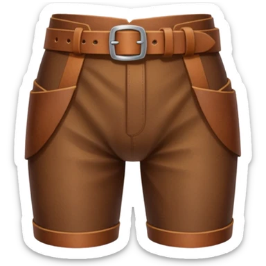 belt to butt sticker