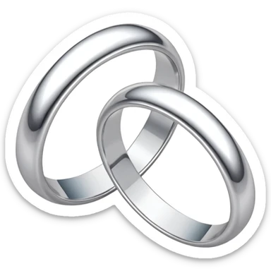 wedding ringsilver rings sticker