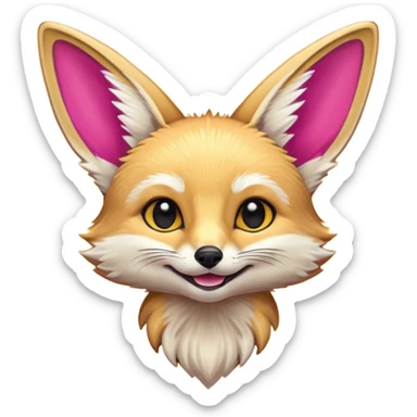 Fennec émojis  a inséré en clavierclavier sticker