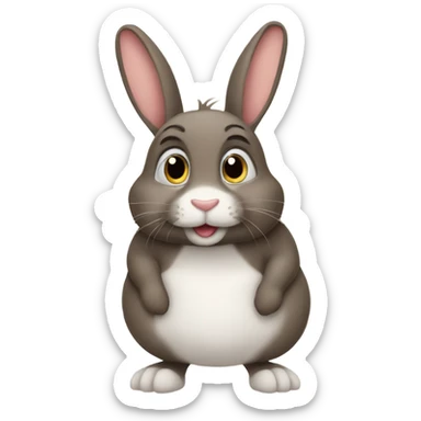 Coney the bunny 🐰👩🏼 sticker