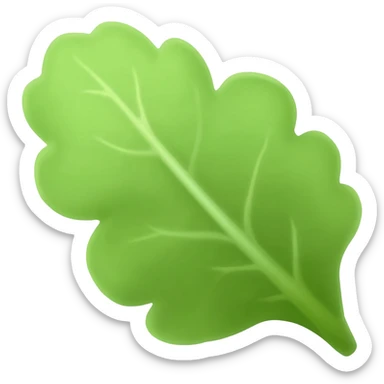 rocket leaf sticker