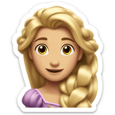 Disney rapunzel  sticker