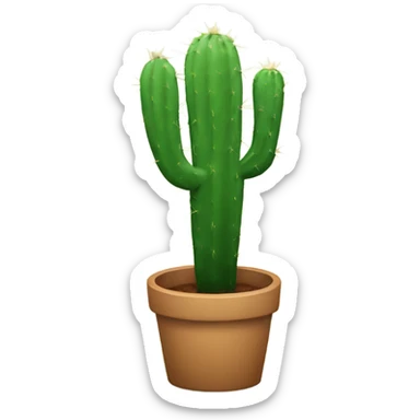 Res cactus sticker
