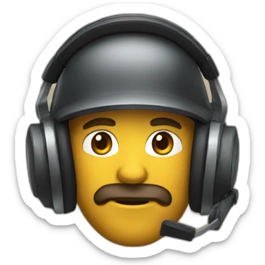 casque gamer sticker