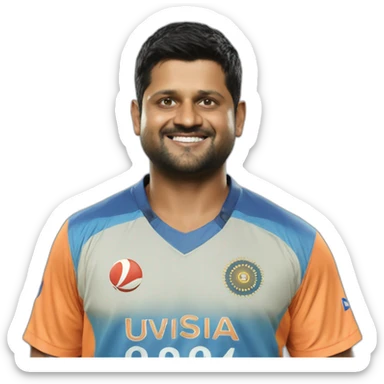 Suresh Raina sticker