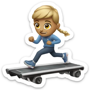 Track Pack In Signature Canvas sticker