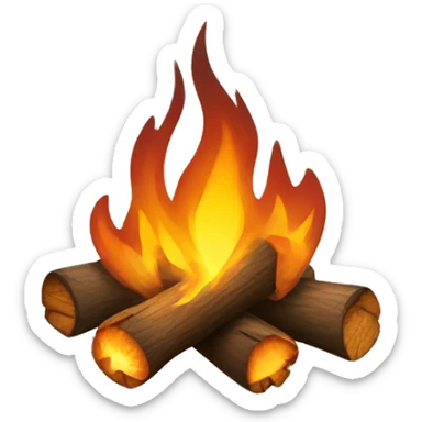 campfire sticker
