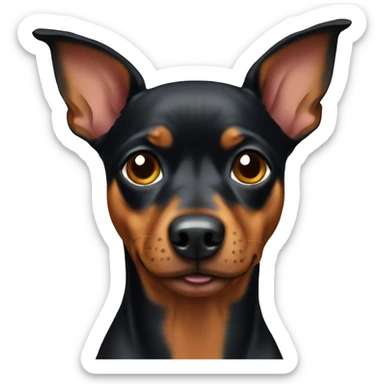 Pinscher sticker