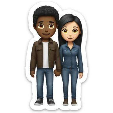 boyfriend and girlfriend  sticker