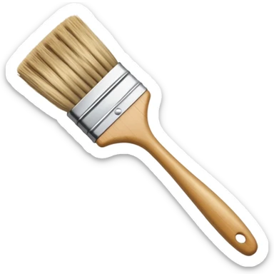Bristle Cleaning Brush sticker