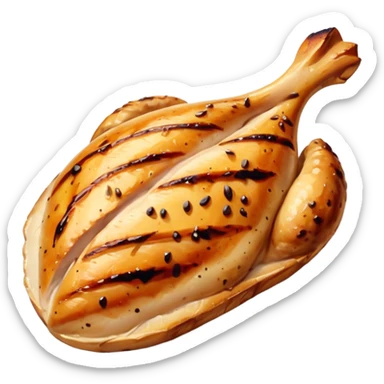 one Grilled Chicken breast sticker
