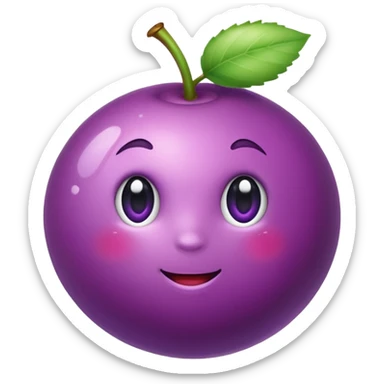 A Purple Berry sticker