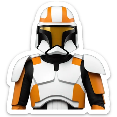 Commander Cody Star Wars sticker