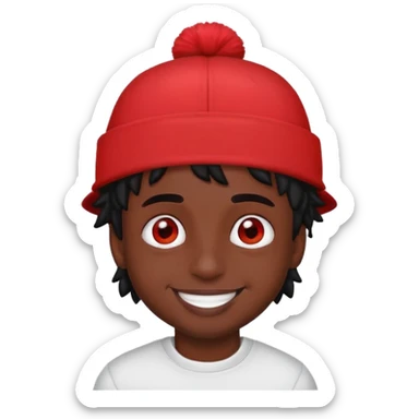 Playboi Carti as an emoji sticker