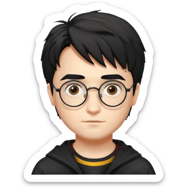 Zrób mi emotkę Harrego potera  sticker