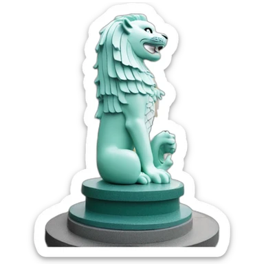 merlion sticker