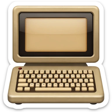 1940s computer sticker