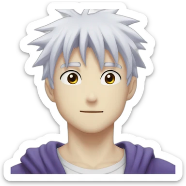 Killua zoldick version anime sticker