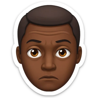 Quero que esse emoji tenha a expressão de nojo 🙎🏾‍♂️ sticker