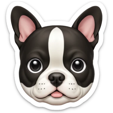 Boston terrier sticker
