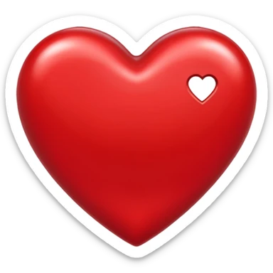 Coração de Iphone  sticker