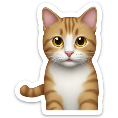 create a cat emoji sticker