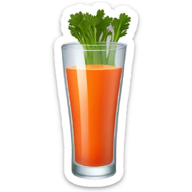 carrot juice  sticker