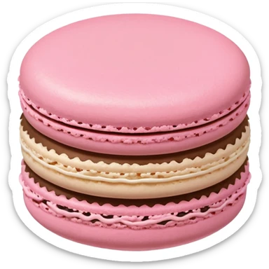 Pastel Pink Macaroon  sticker
