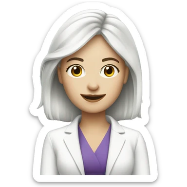 a white-skinned Networking and Personal Brand Consultant sticker