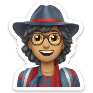 last holiday, i went to Spain sticker