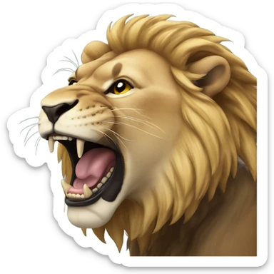 Roaring Lion sticker