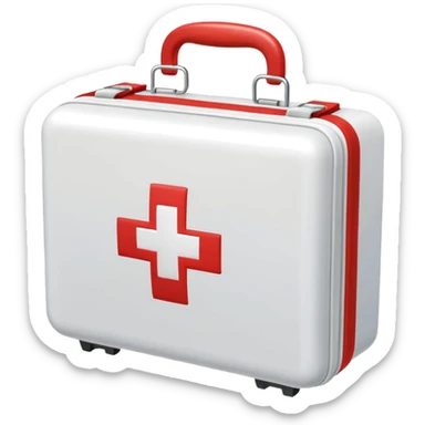 first aid kit ccabinet sticker