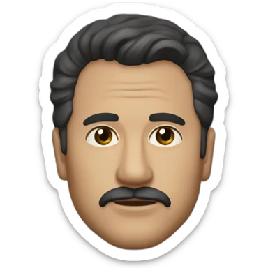 Season 3 Javier Peña from Narcos sticker