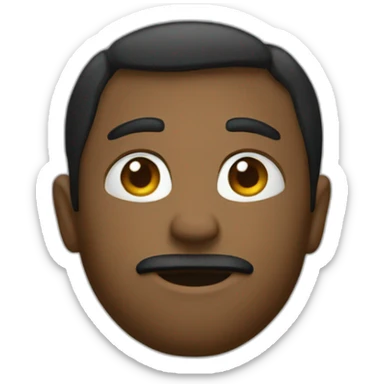 Un intello noir sticker