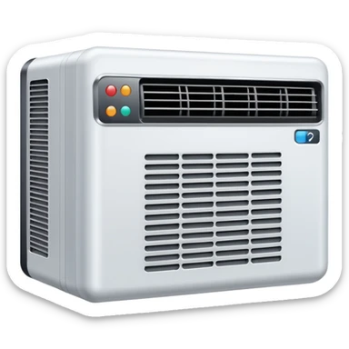 Air conditioner sticker