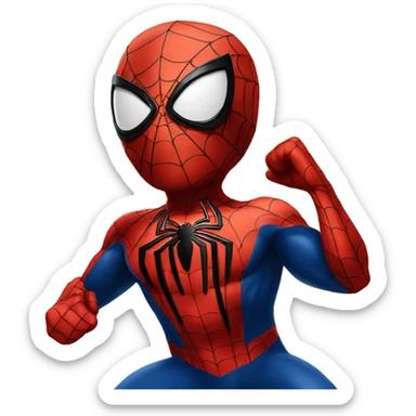 spiderman  sticker