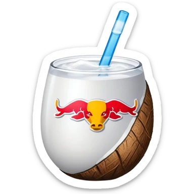 Red bull coconut edition sticker