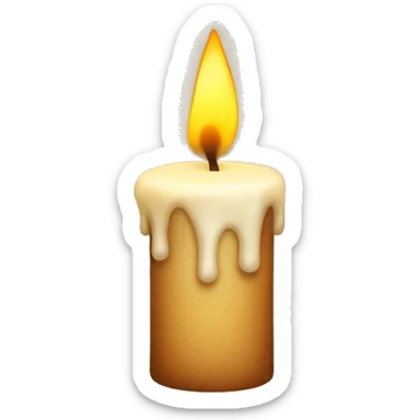candle sticker