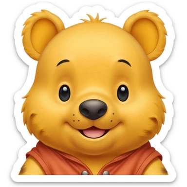 Winnie-the-Pooh sticker