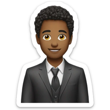 young millionaire sticker