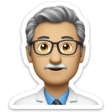 Scientist in Kazakistan  sticker