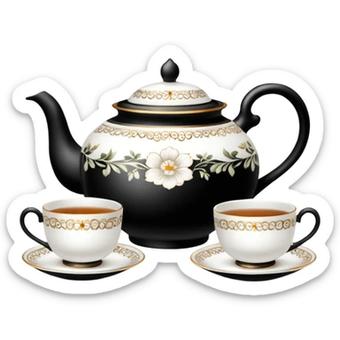Tea Set sticker
