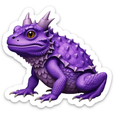 TCU horned frog sticker