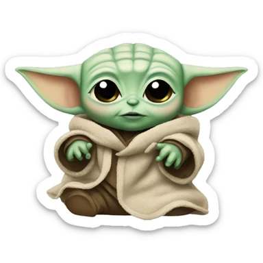 Baby Yoda  sticker