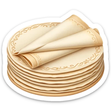 norwegian lefse sticker