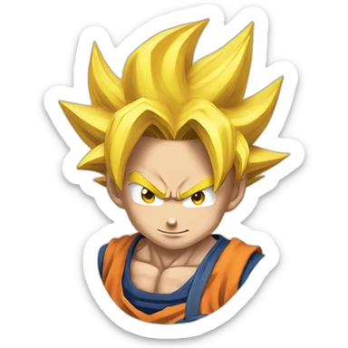 Goku SSJ sticker