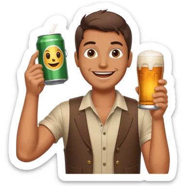 shotgun a beer sticker