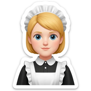 maid emoji sticker