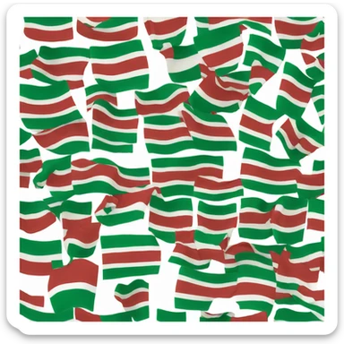 México flag sticker