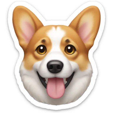 Corgi sticker